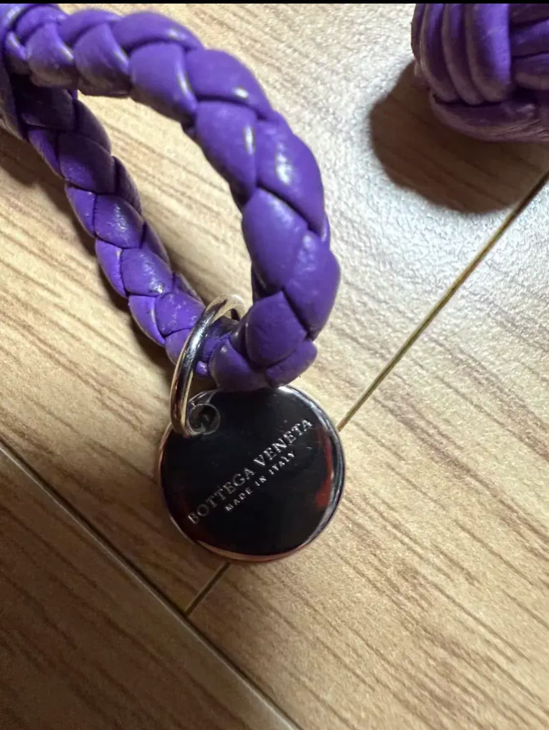 보테가베네타 인트레치아토 매듭 팔찌 퍼플 상품이미지2