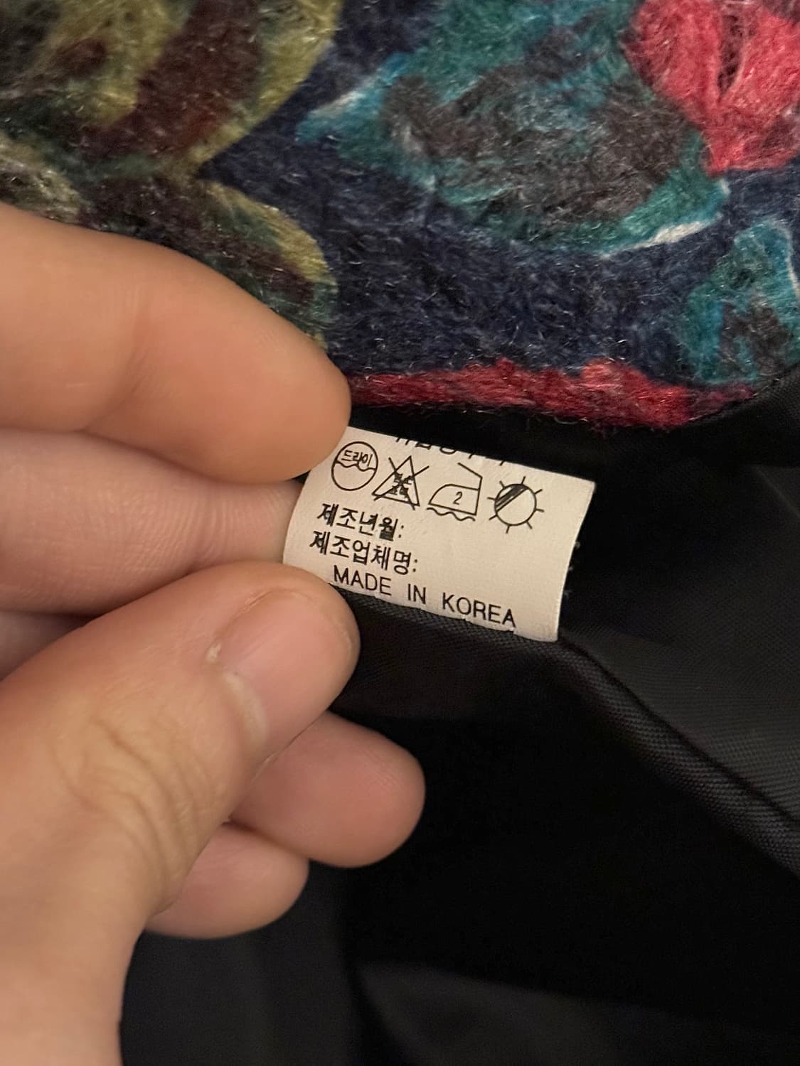 빈티지 플라워 아네틱 울 맥 코트 상품이미지7