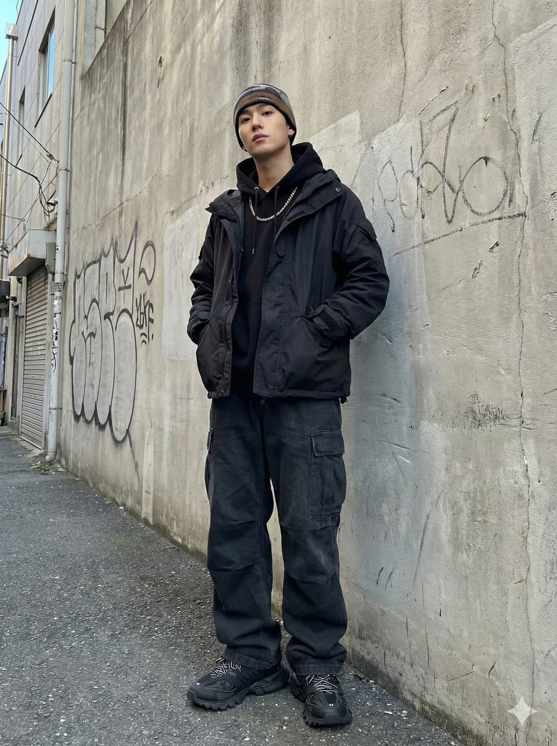 ESPIONAGE DEX ECWCS Parka Black_M 상품이미지1