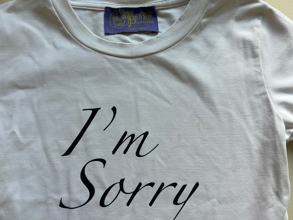 Im sorry by petra collins 티셔츠 상품이미지2