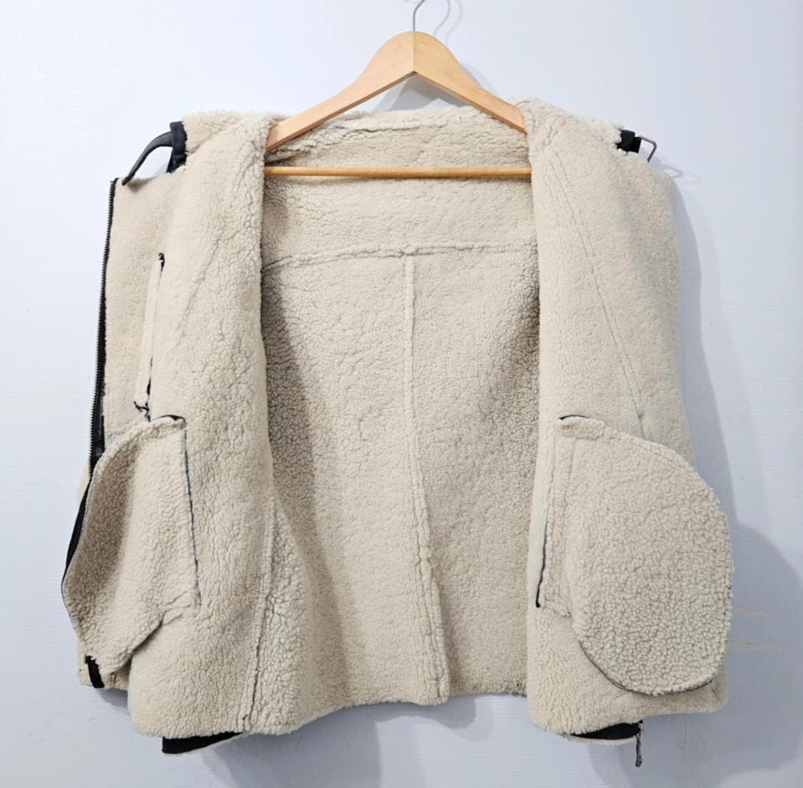 ITALY 양털 무스탕 자켓 55 상품이미지8