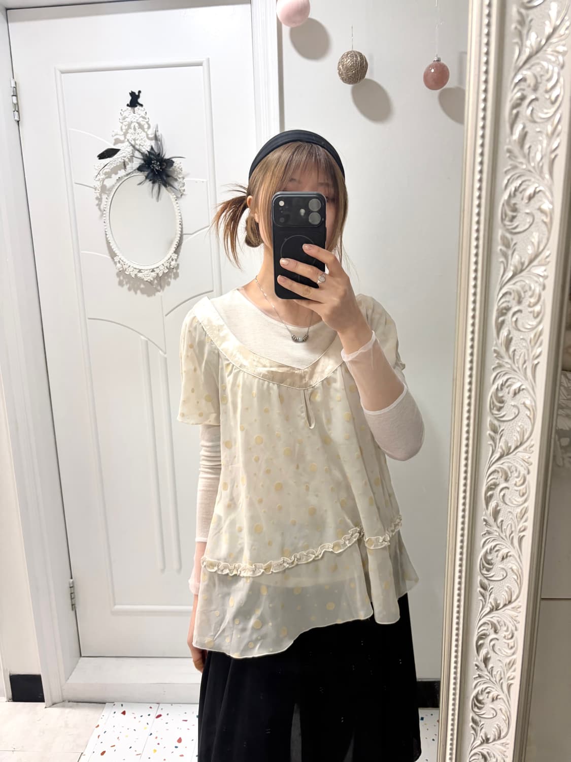 Dot blouse 상품이미지4
