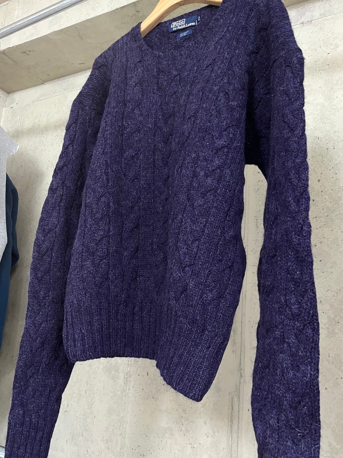 POLO RALPH LAUREN ALPACA  KNIT (M) 상품이미지2