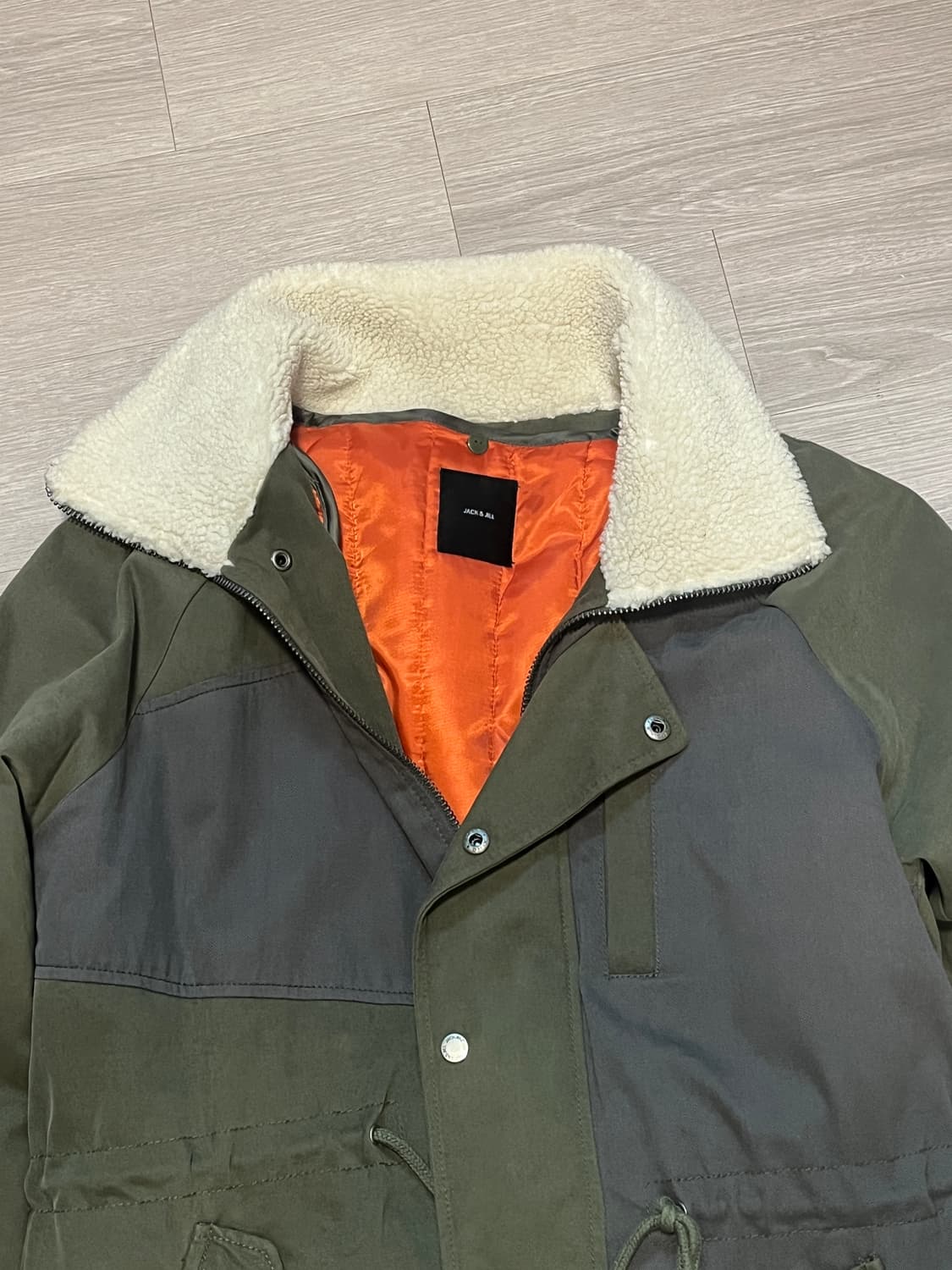 (실착5회) 잭앤질 개파카 야상 상품이미지2