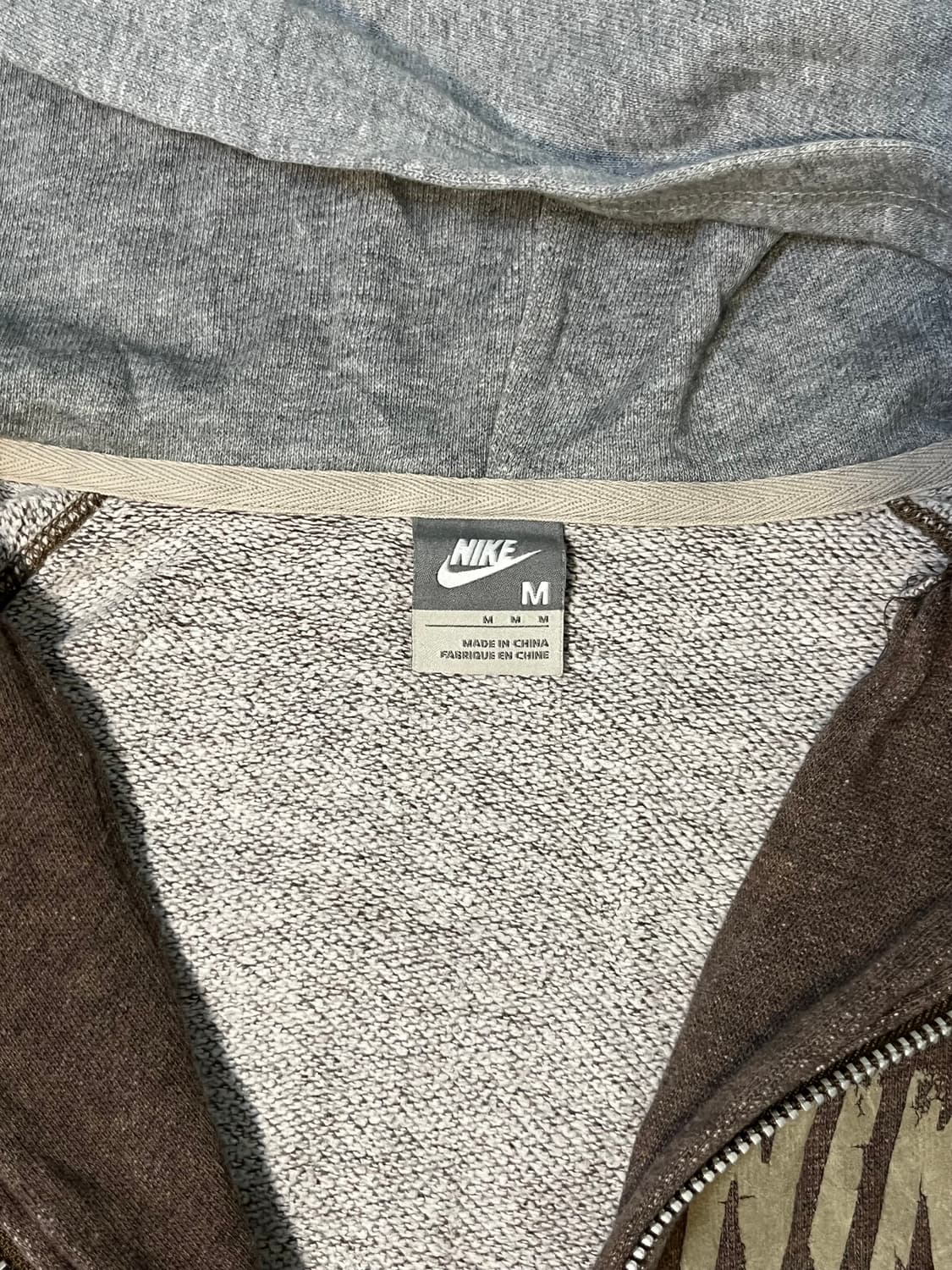 Nike 배색 후드집업 상품이미지8