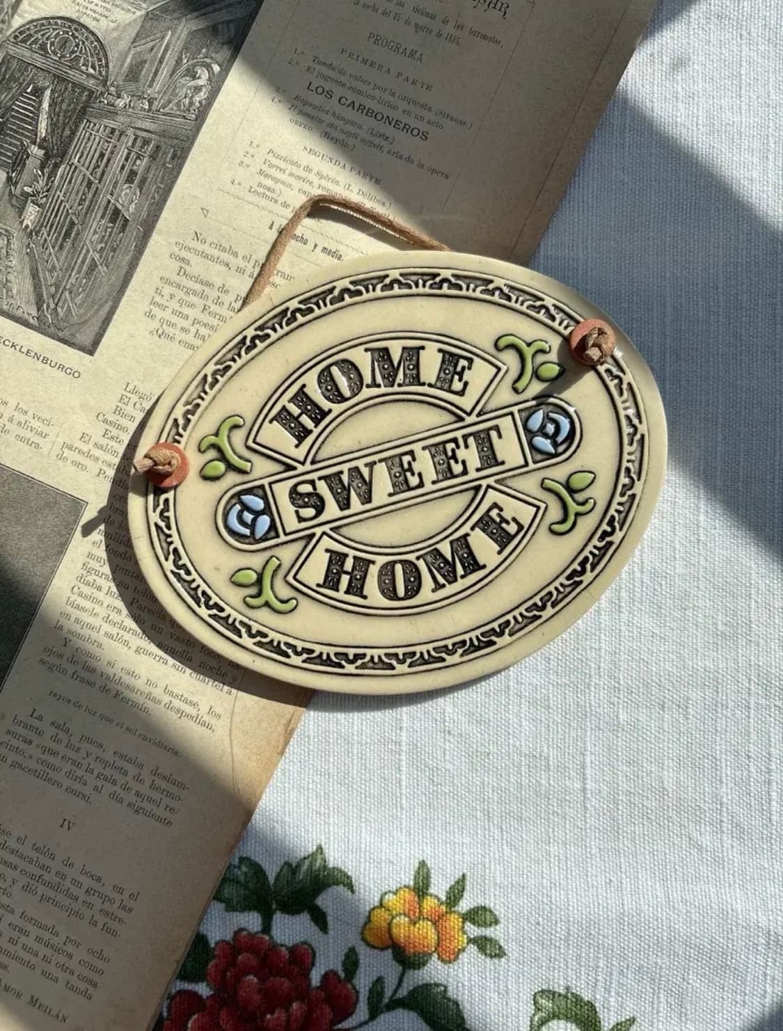 1986 Trinity Pottery 세라믹 벽장식 플라크 상품이미지1