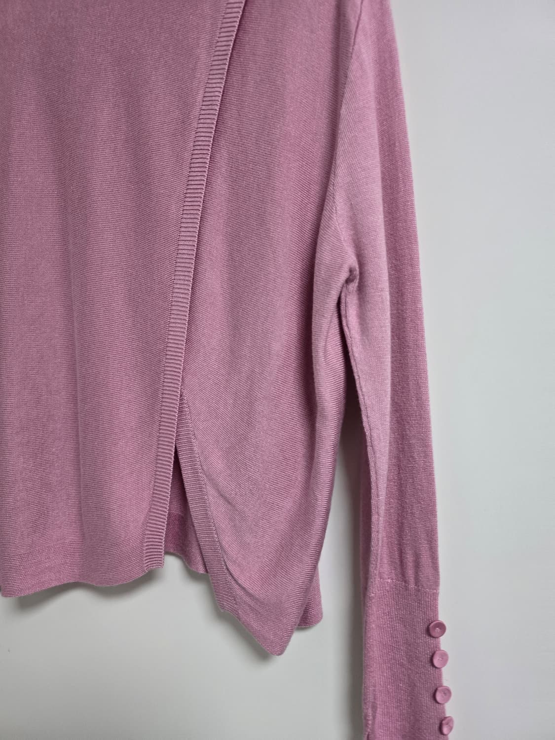 DEREK LAM 뉴욕 실크 언발란스 니트 블라우스 상품이미지3