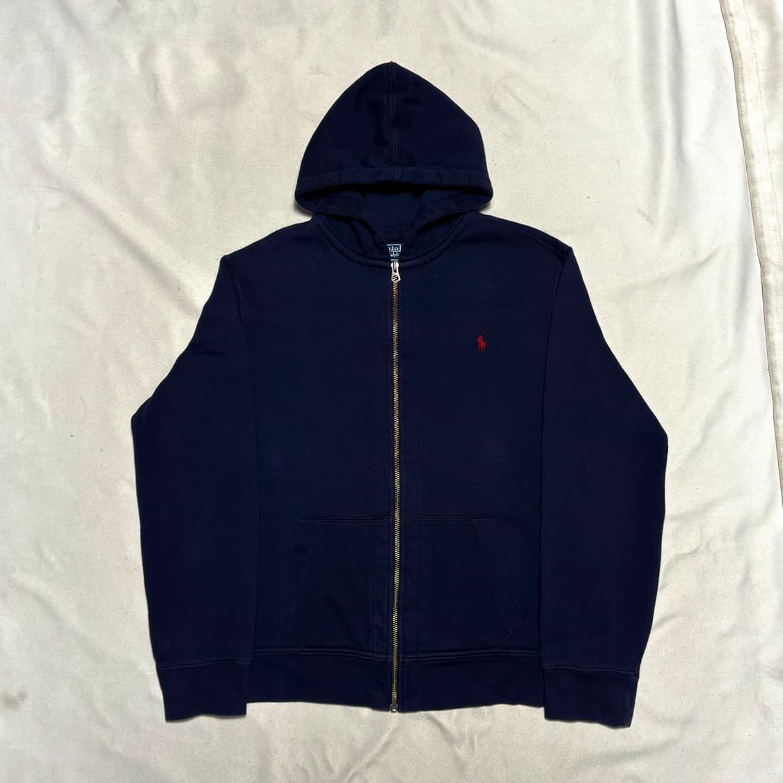 XXL 폴로랄프로렌 네이비 후드집업 상품이미지2