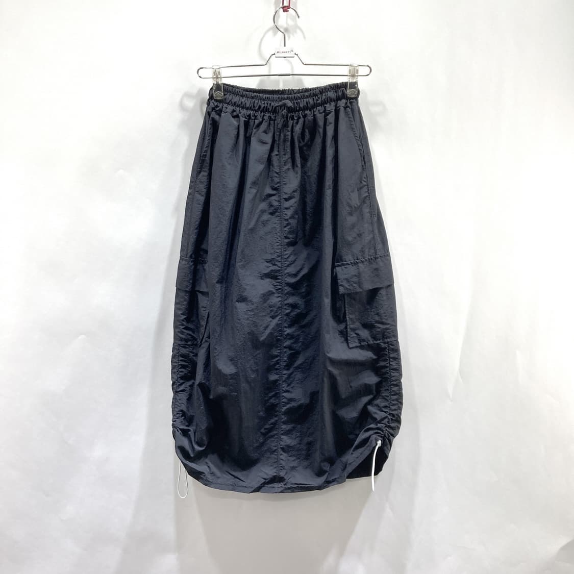 MAY JUNE 밴딩 포켓 스트링 바스락 롱스커트 F  상품이미지1