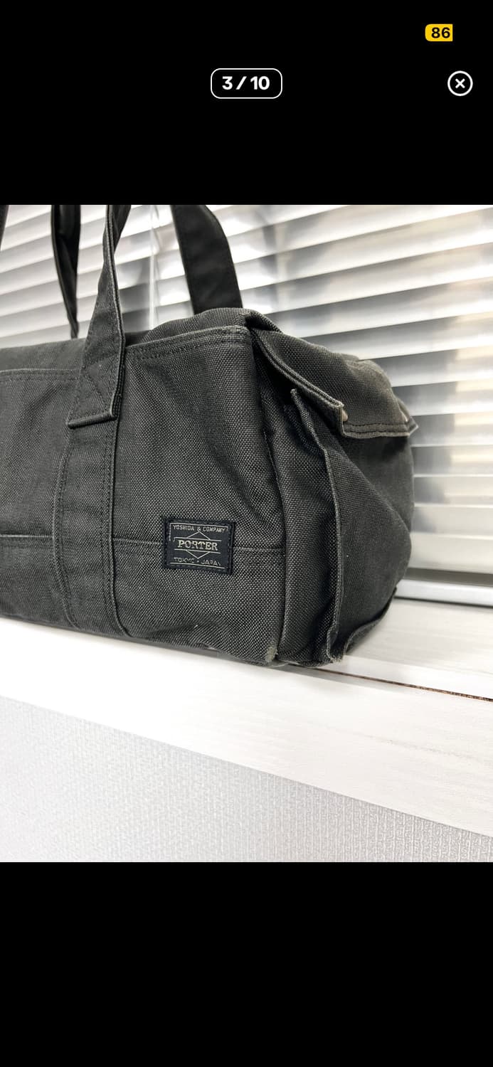PORTER SMOKY - BOSTON BAG L (Black) 상품이미지3