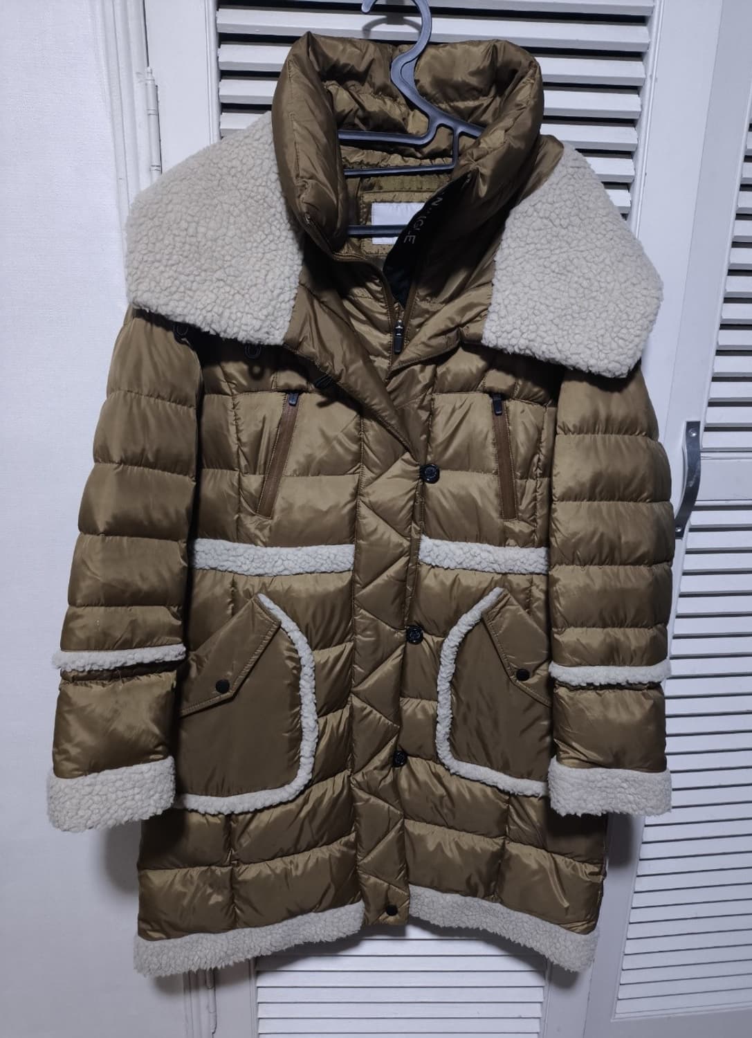 여105 와이드앵글 패딩코트 상품이미지1