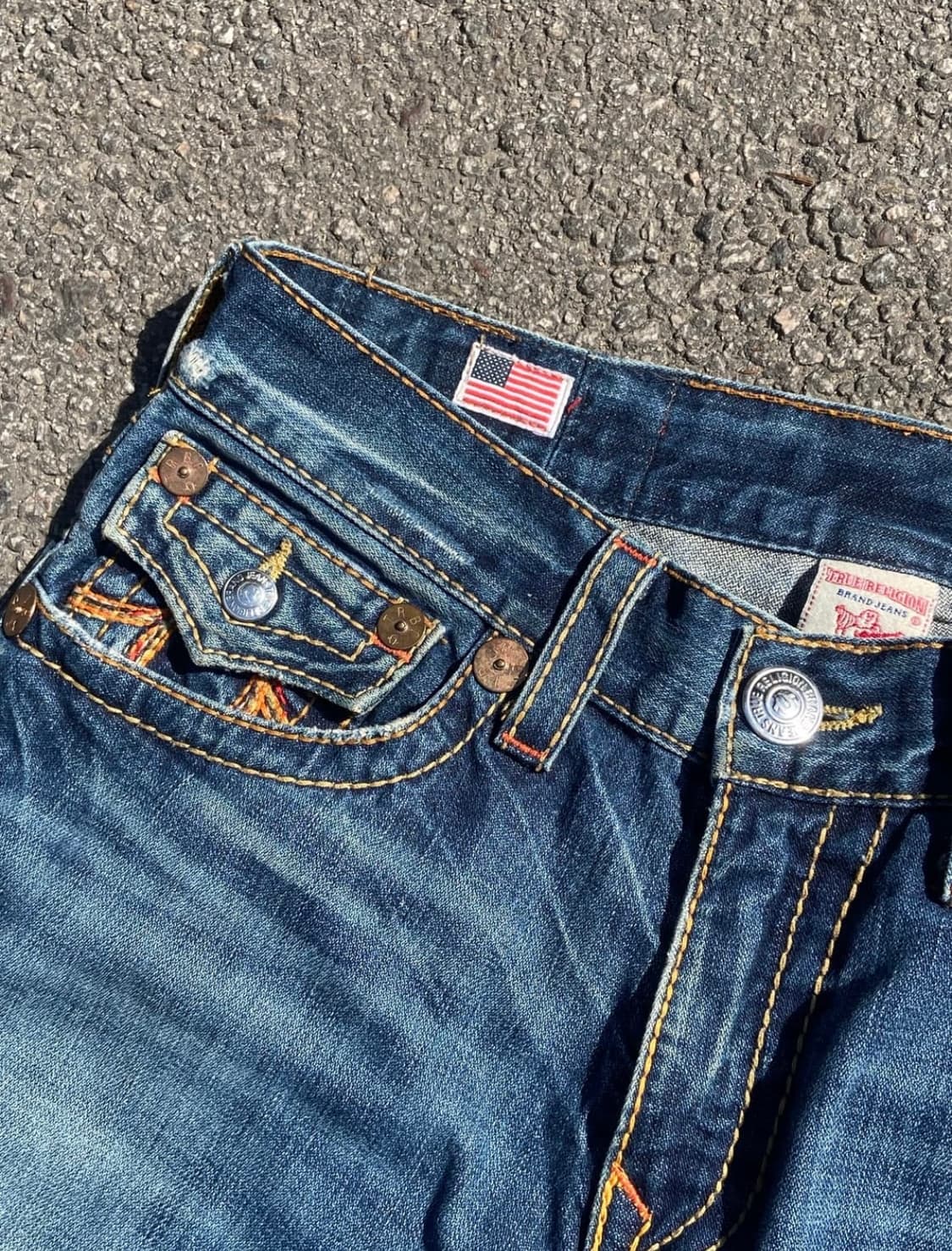 True Religion Rainbow Billy Flaired Jean 상품이미지4