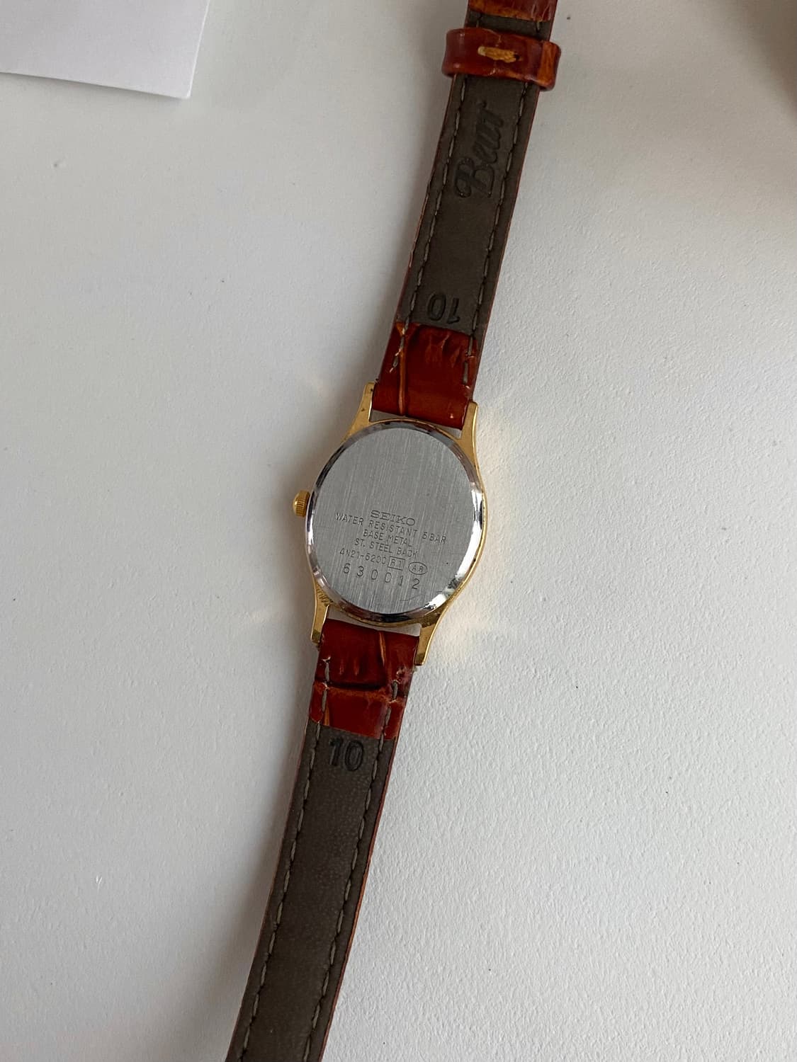Seiko 세이코 spirit 스피릿 오벌 쿼츠 골드 상품이미지5