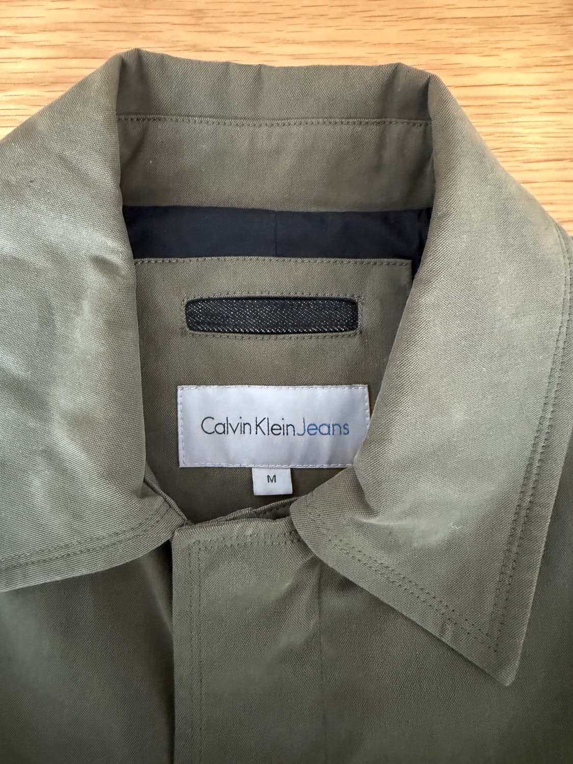 캘빈클라인(CK JEANS) 견장 코튼 코트 상품이미지9