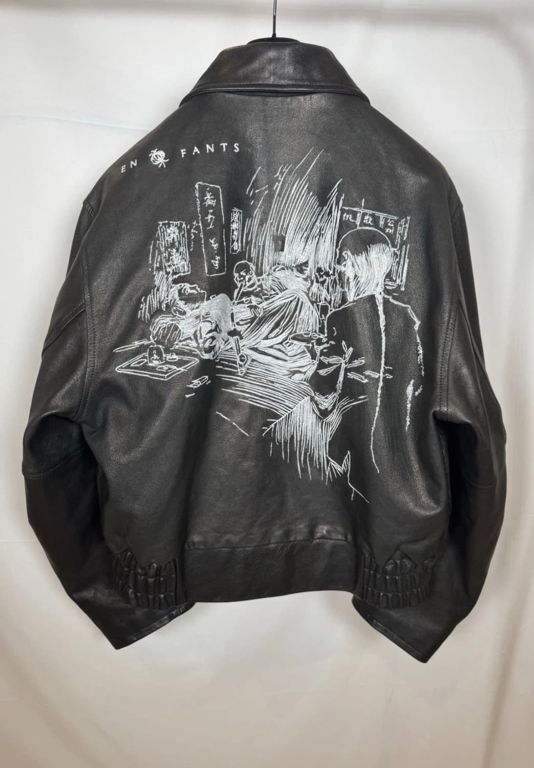 (XL) ERD 앙팡리쉬데프리메 오피움 덴 프랭크 레더 자켓 상품이미지1