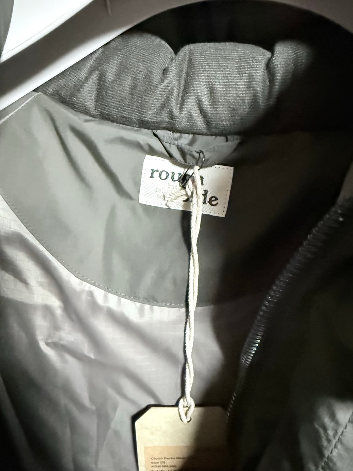 25fw러프사이드클라우드파카 다크올리브3사이즈 상품이미지3