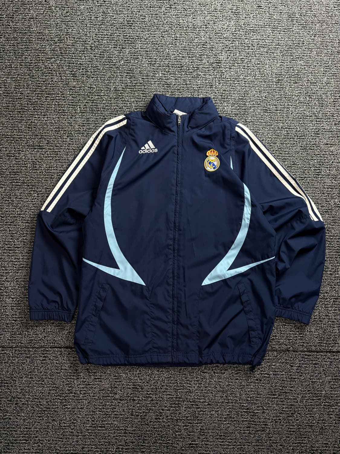 00s 아디다스 레알마드리드 레트로 우븐 레인 트랙 자켓 1476 상품이미지2