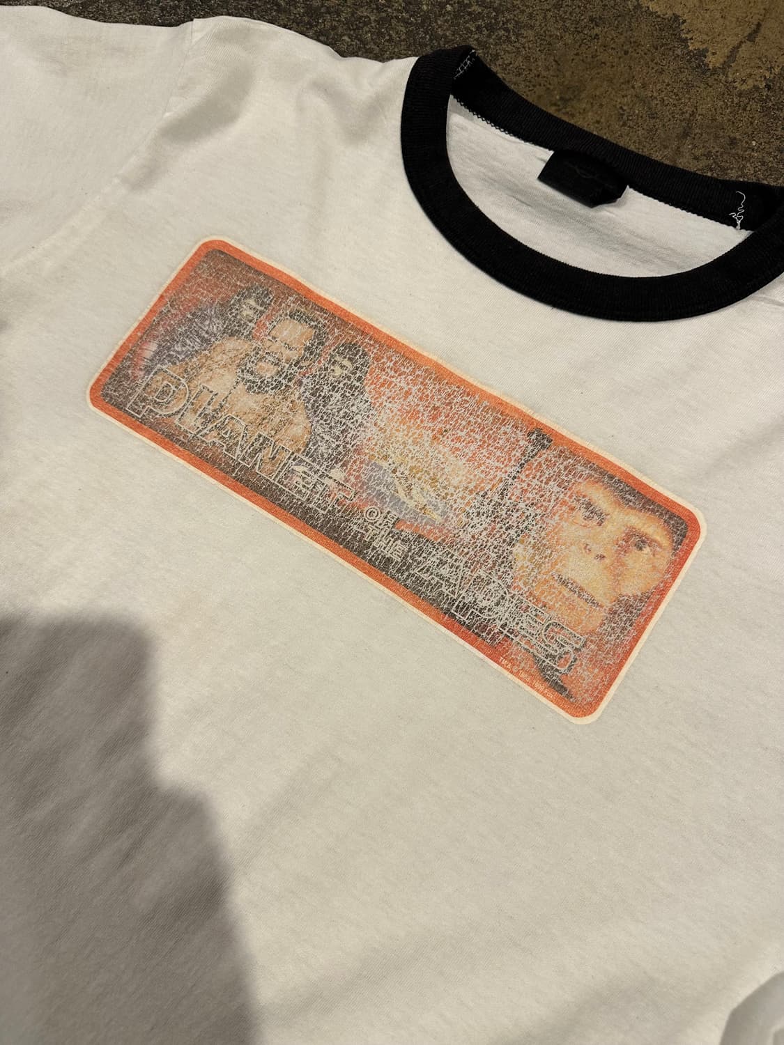 빈티지 90s 혹성탈출 프로모션 링거 티셔츠 상품이미지2