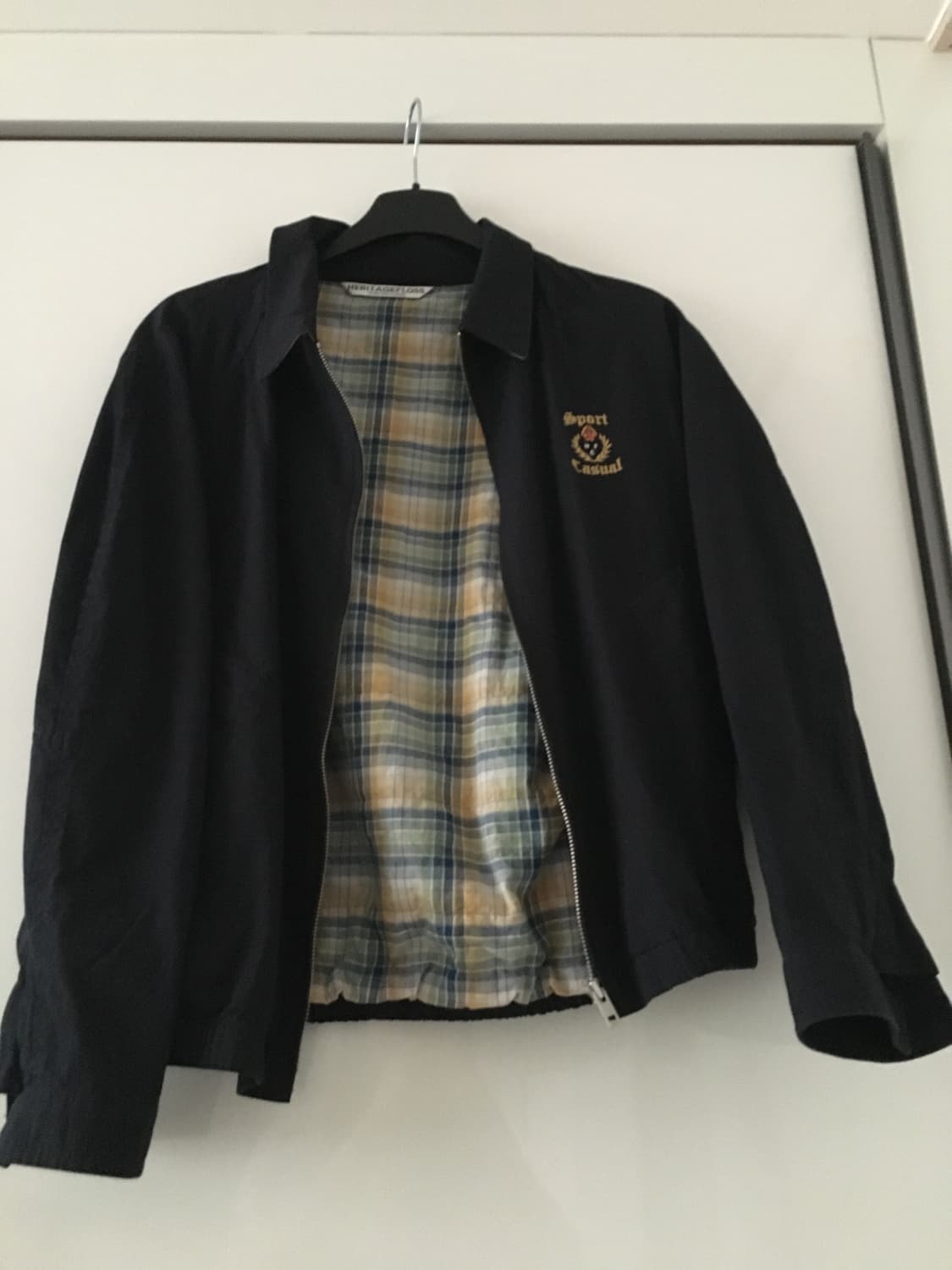 헤리티지플로스 크레스트 블루종 자켓 s 팝니다 상품이미지1