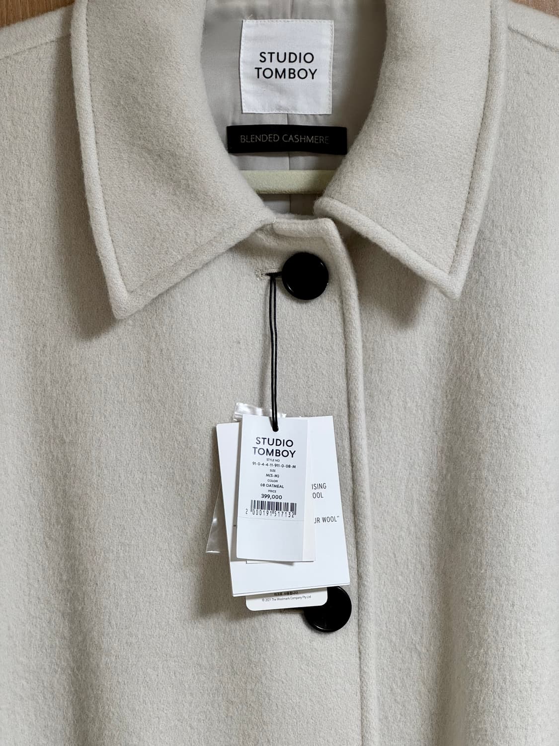 M - 스튜디오 톰보이 코트 상품이미지1