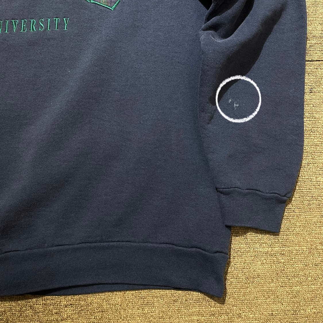 (L) 스크린스타 옥스포드 유니버시티 체크 패치 스웻셔츠 맨투맨 상품이미지3