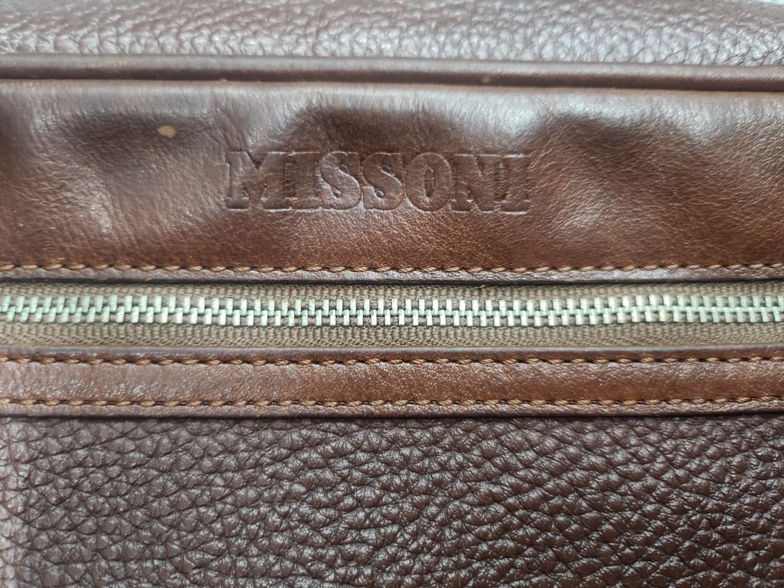 MISSONI 미쏘니 브라운 래더 클러치백 상품이미지3