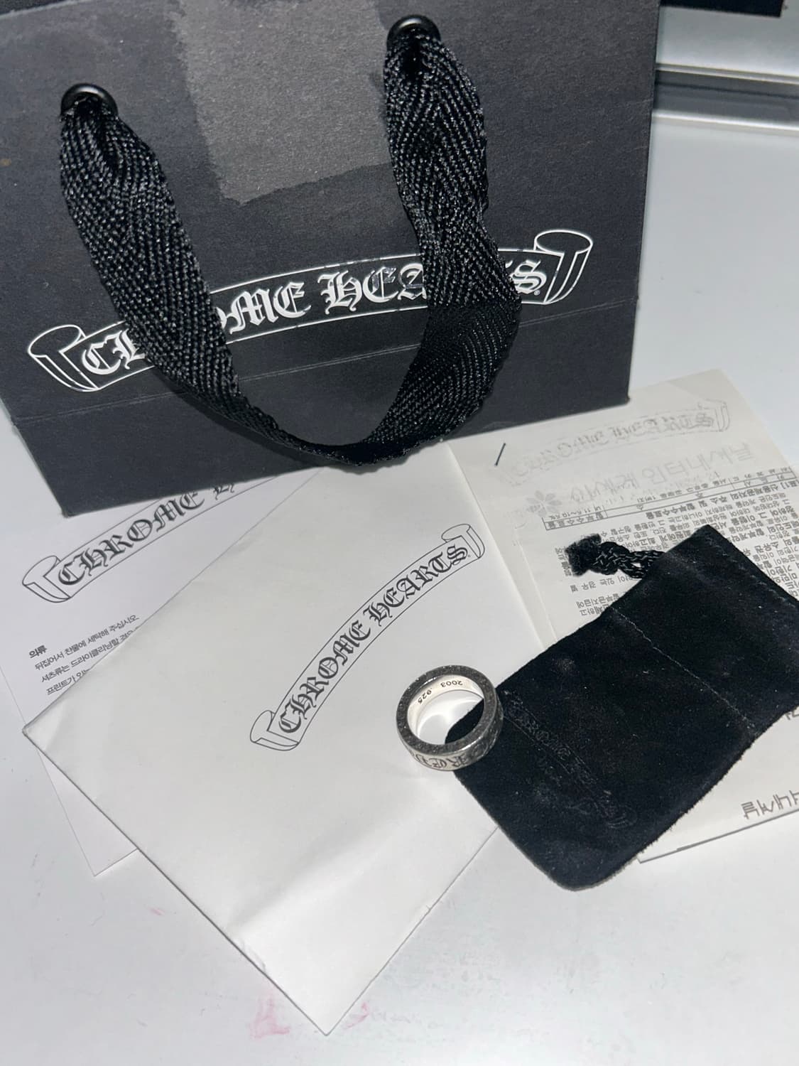 크롬하츠 포에버링 chrome hearts forever ring 상품이미지1