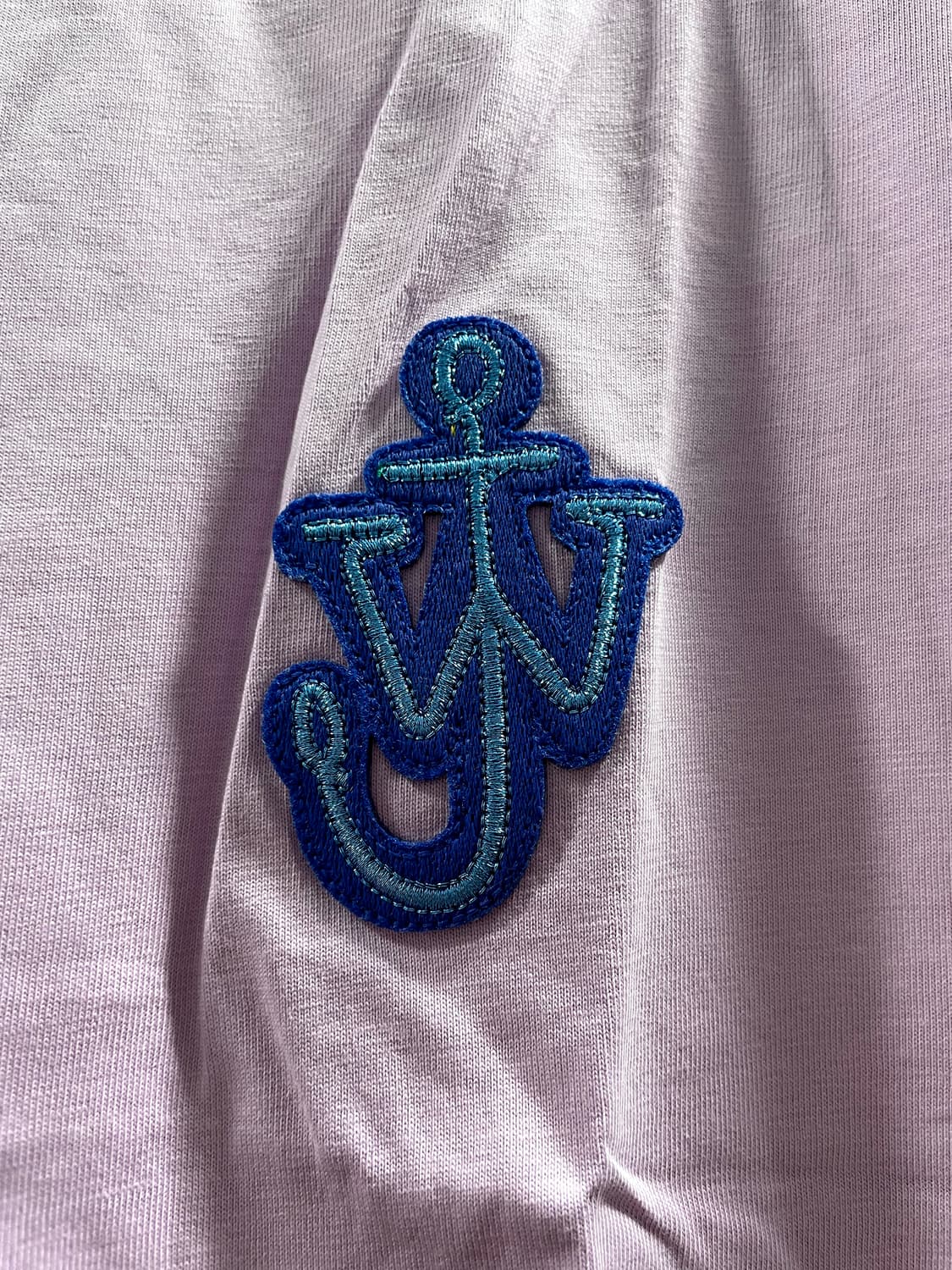 JW앤더슨/ 앵커 로고 패치 반팔티 라벤더/ L 상품이미지7