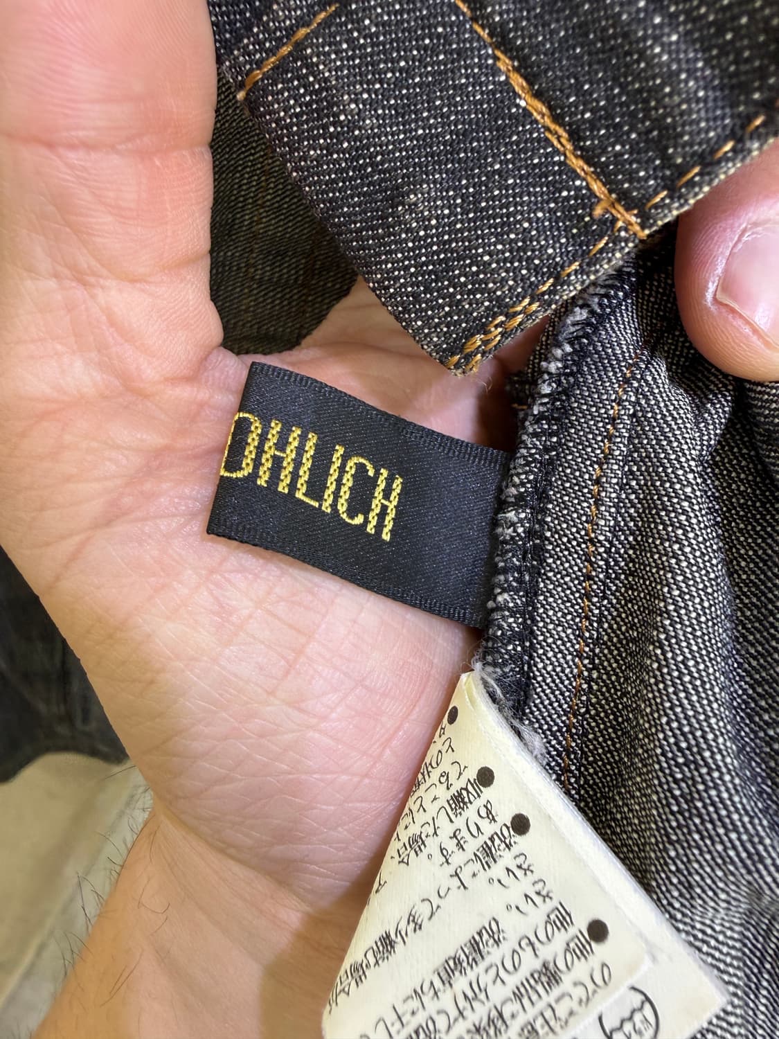 JAPANESE BRAND 데님자켓 상품이미지6