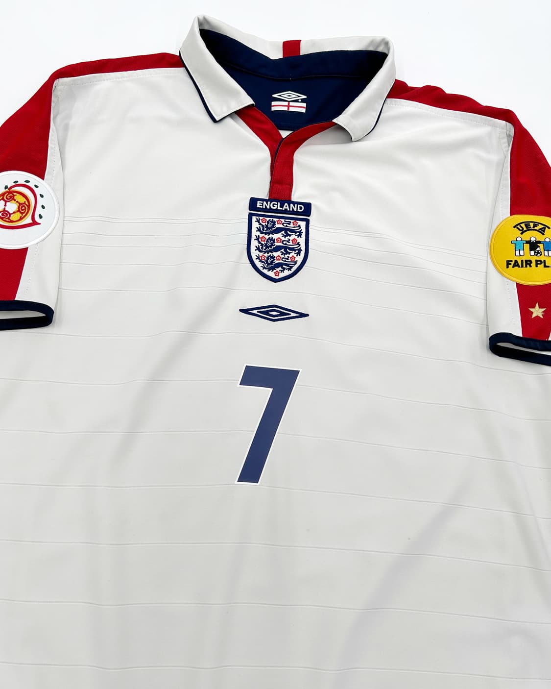 엄브로 03-05 잉글랜드 홈 리버시블킷 유로 2004 베컴 상품이미지4