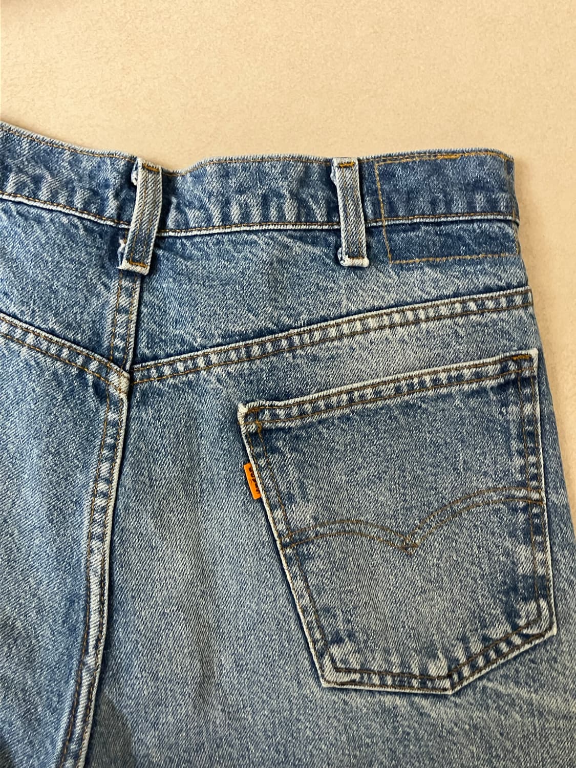 80s Levi’s 517 orange tab (made in USA) 상품이미지7