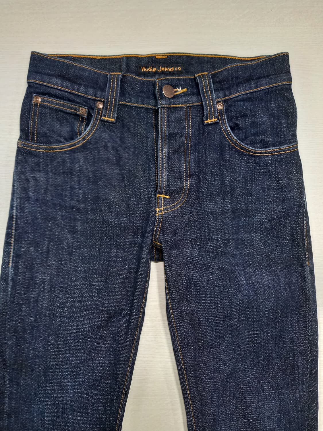 26 NudieJeans Italy 스판 슬림일자진 진청 26-594 상품이미지3