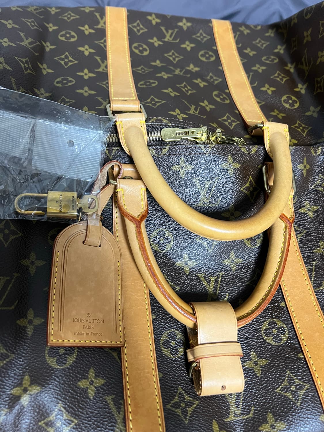 [상태아주좋음] 루이비통 모노그램 키폴55 보스턴백 상품이미지9