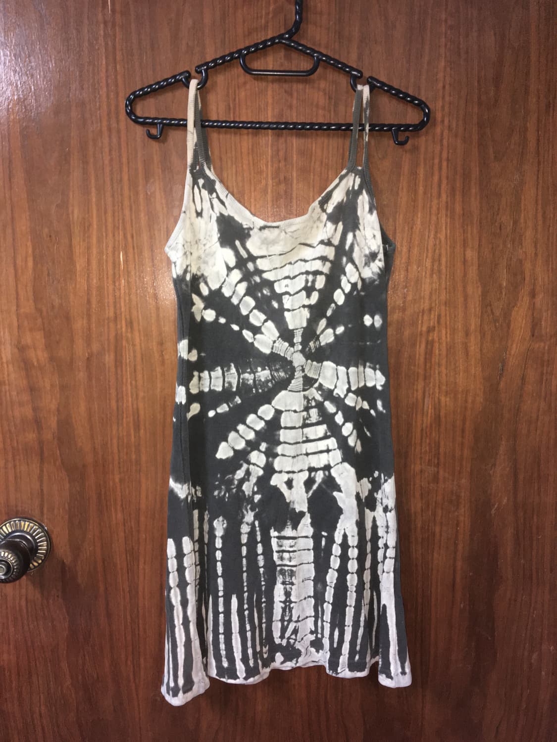 히피 타이다이 미니 원피스 상품이미지1