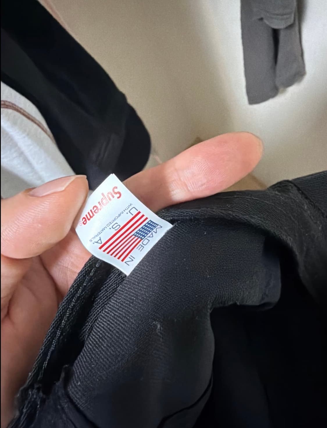 슈프림 워시드 치노 트윌 캠프캡 블랙 - 25SS 상품이미지4