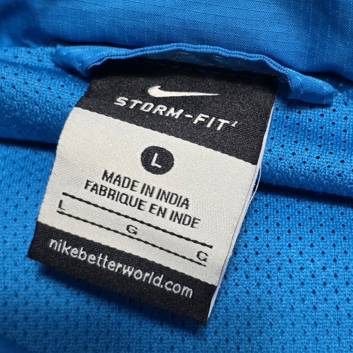 나이키 대한민국 국가대표 블루 후드 바람막이 상품이미지3