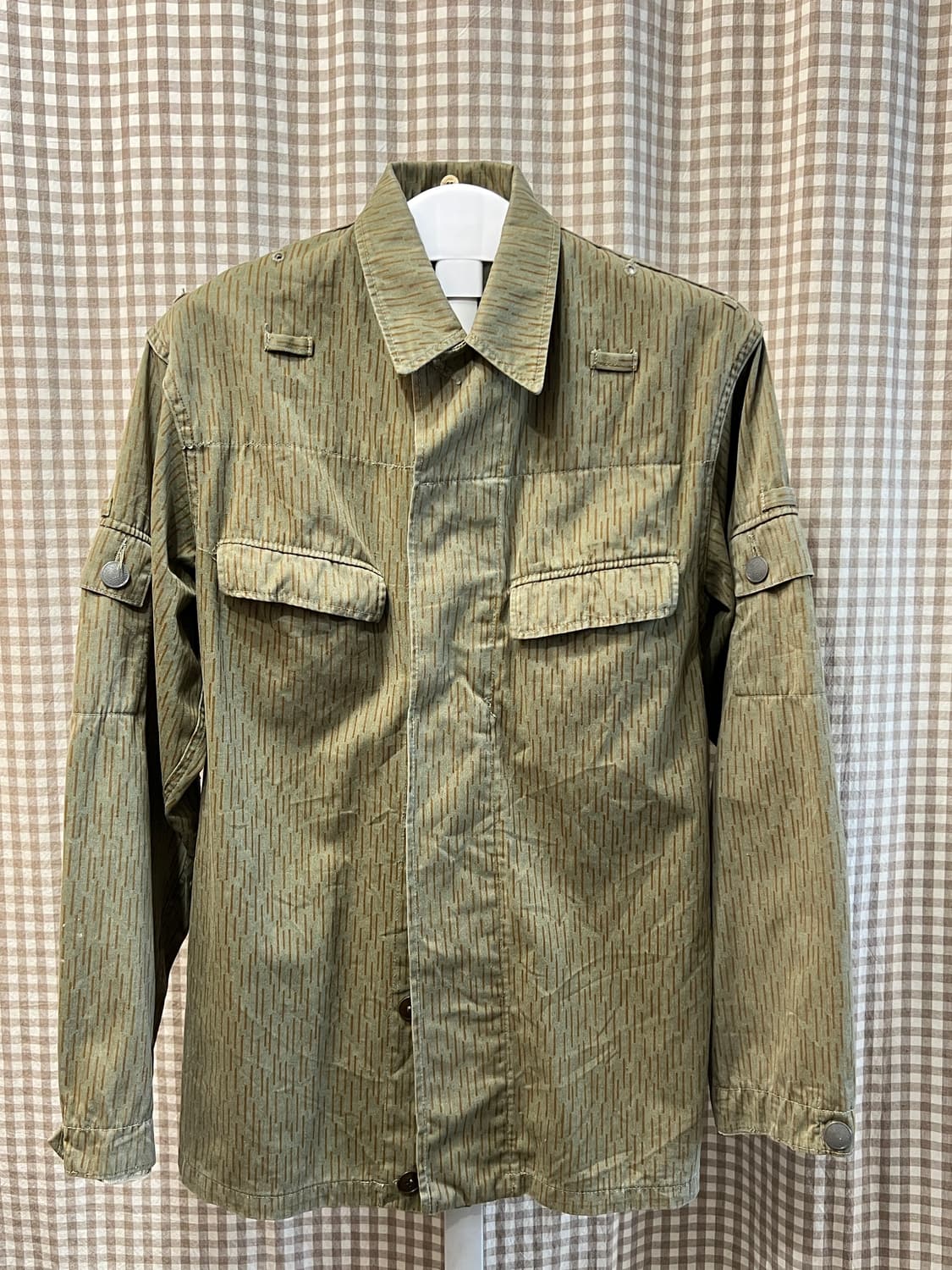 [Germen army] 동독군 레인 패턴 야상 L 상품이미지1