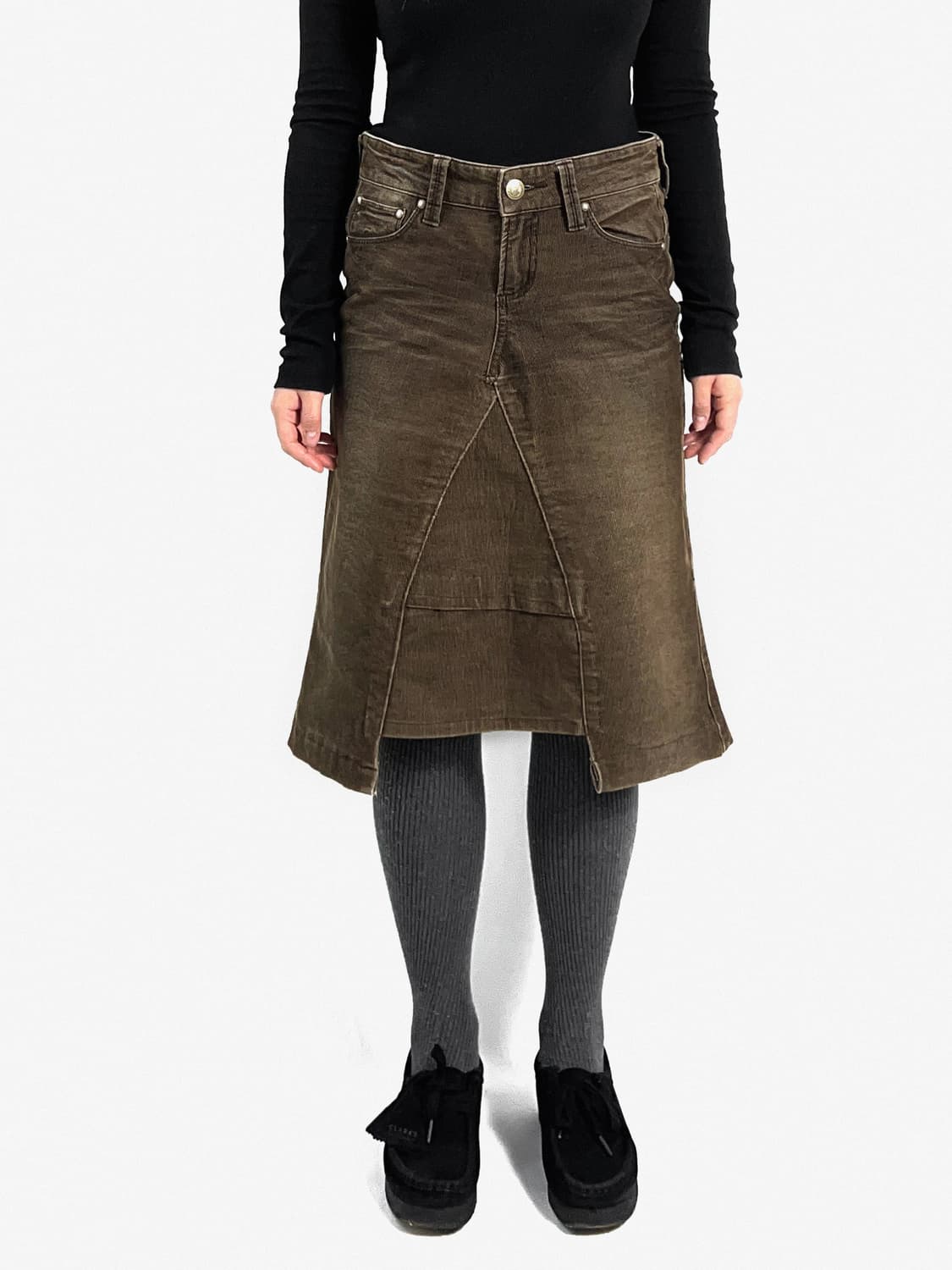 Back Number corduroy skirt  상품이미지5