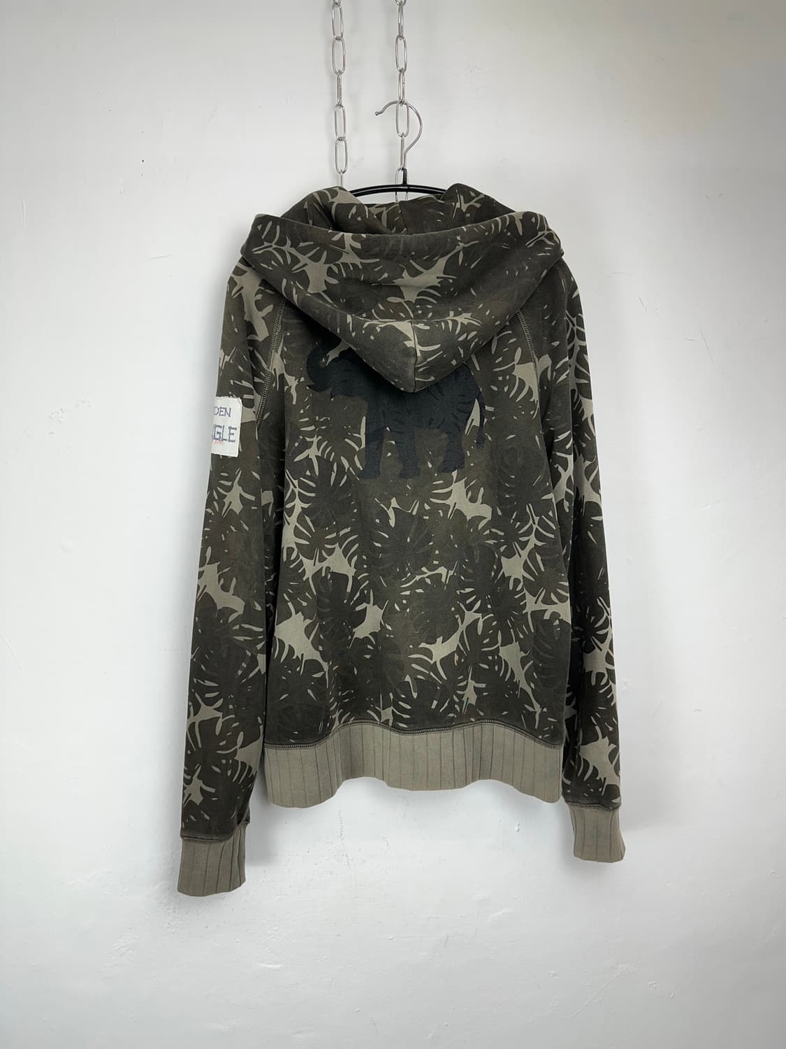 Armani Jeans Hidden Jungle Zip-Up Hoodie 상품이미지9