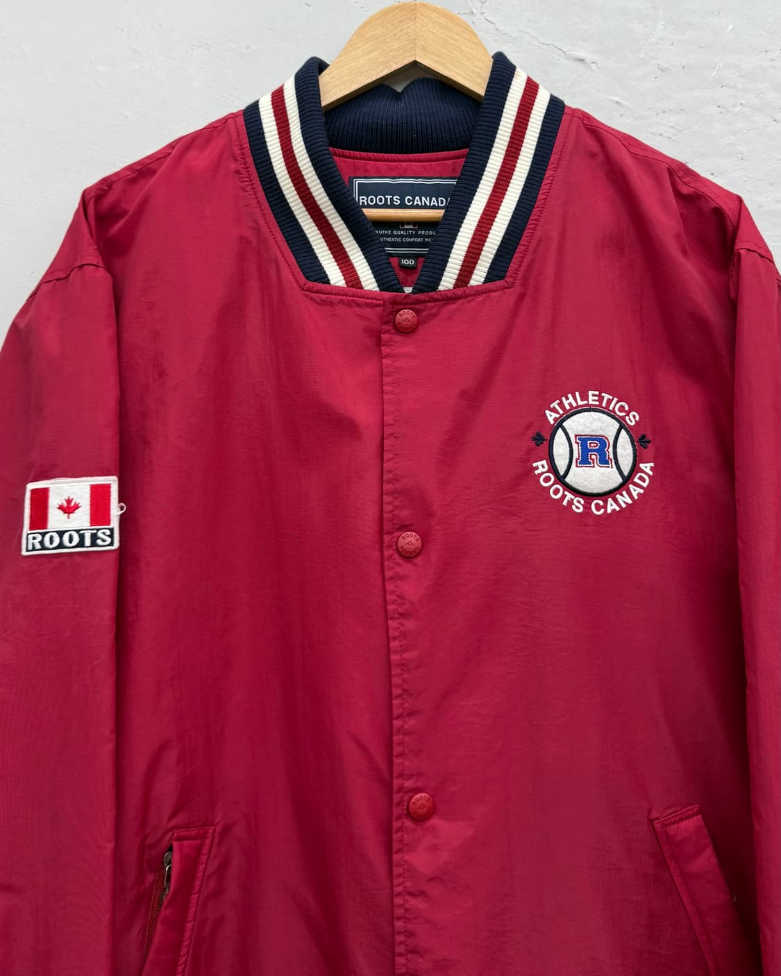 루츠 캐나다 00s 나일론쉘 스타디움 자켓 상품이미지2