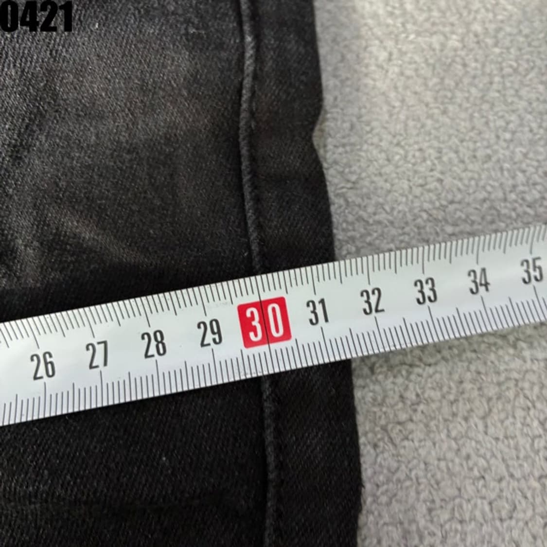 트루릴리젼 블랙 여성 청바지 37 상품이미지6