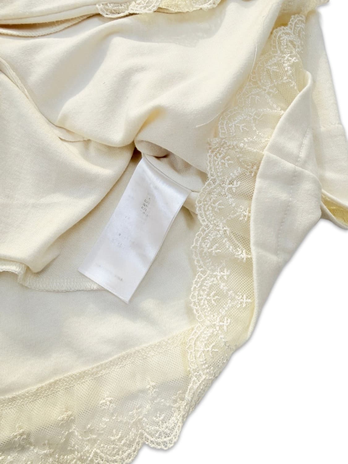 빈티지 Axes Femme 아이보리 레이스 가디건 상품이미지5