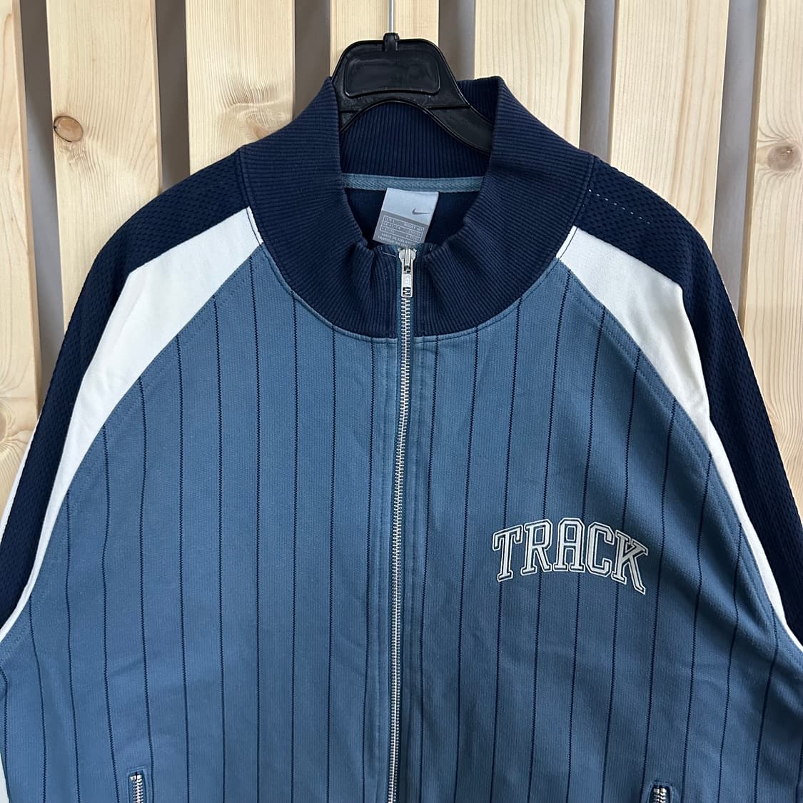 (L) 나이키 올드스쿨 스트라이프 져지 집업 자켓 상품이미지3