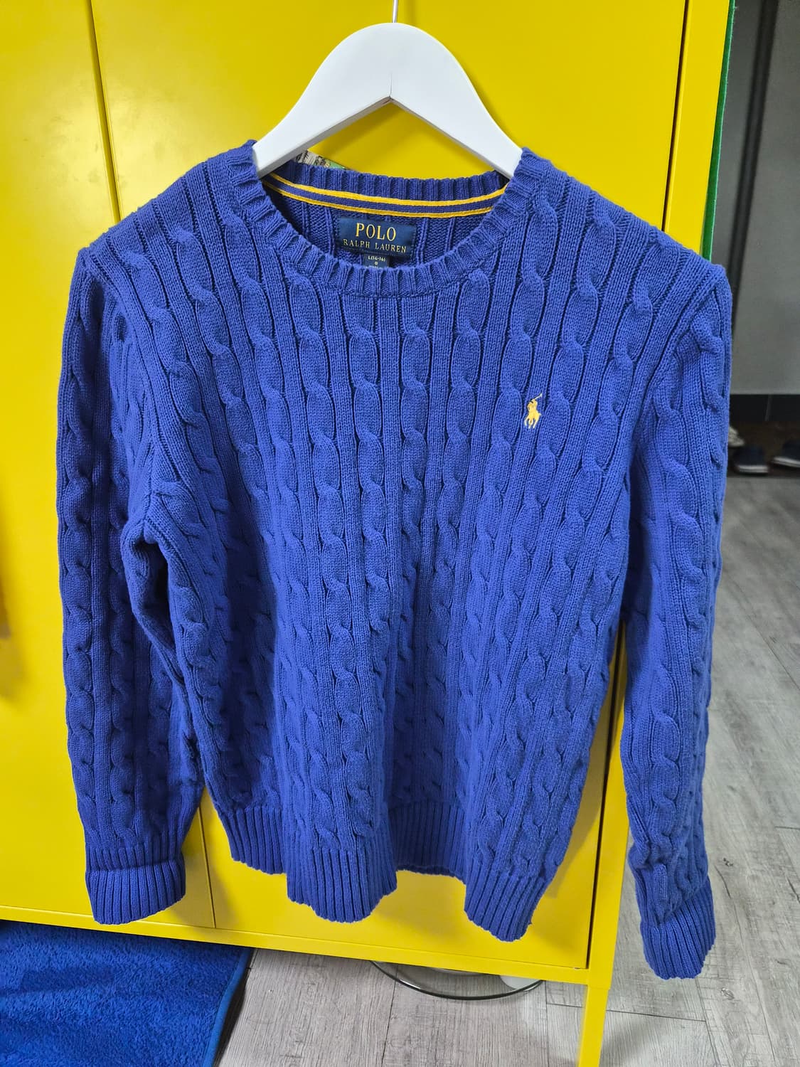 폴로 보이즈 케이블 니트 L (여성55) 상품이미지1