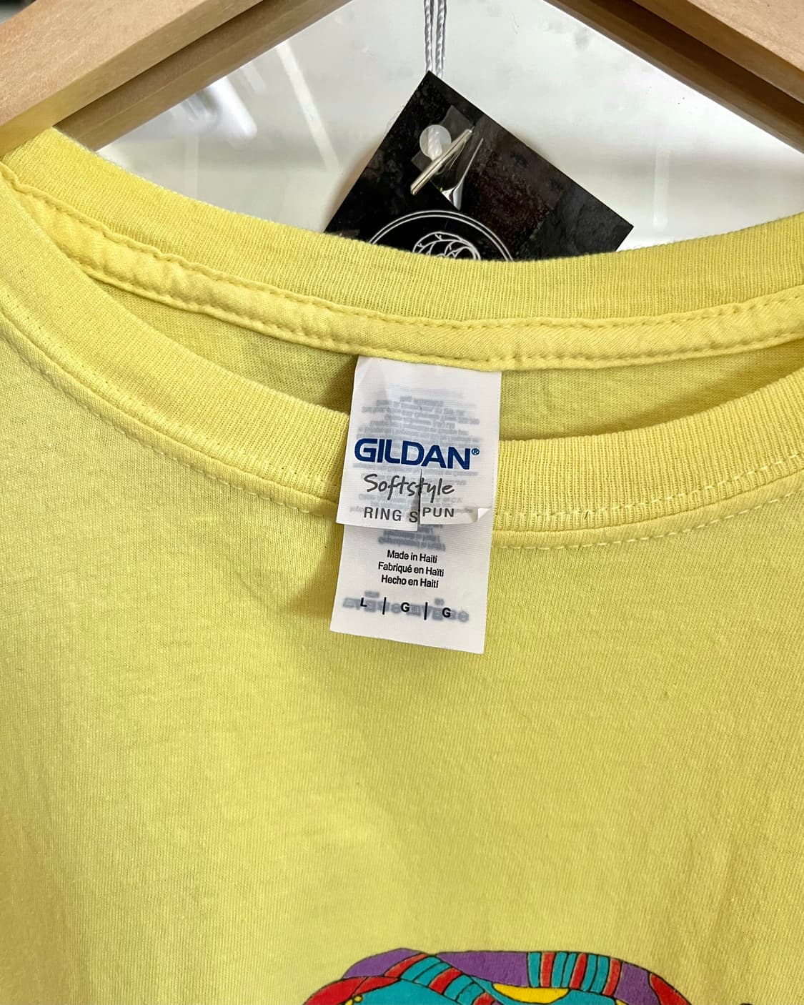 Gildan Based Vintage Printing T-Shirt 상품이미지4