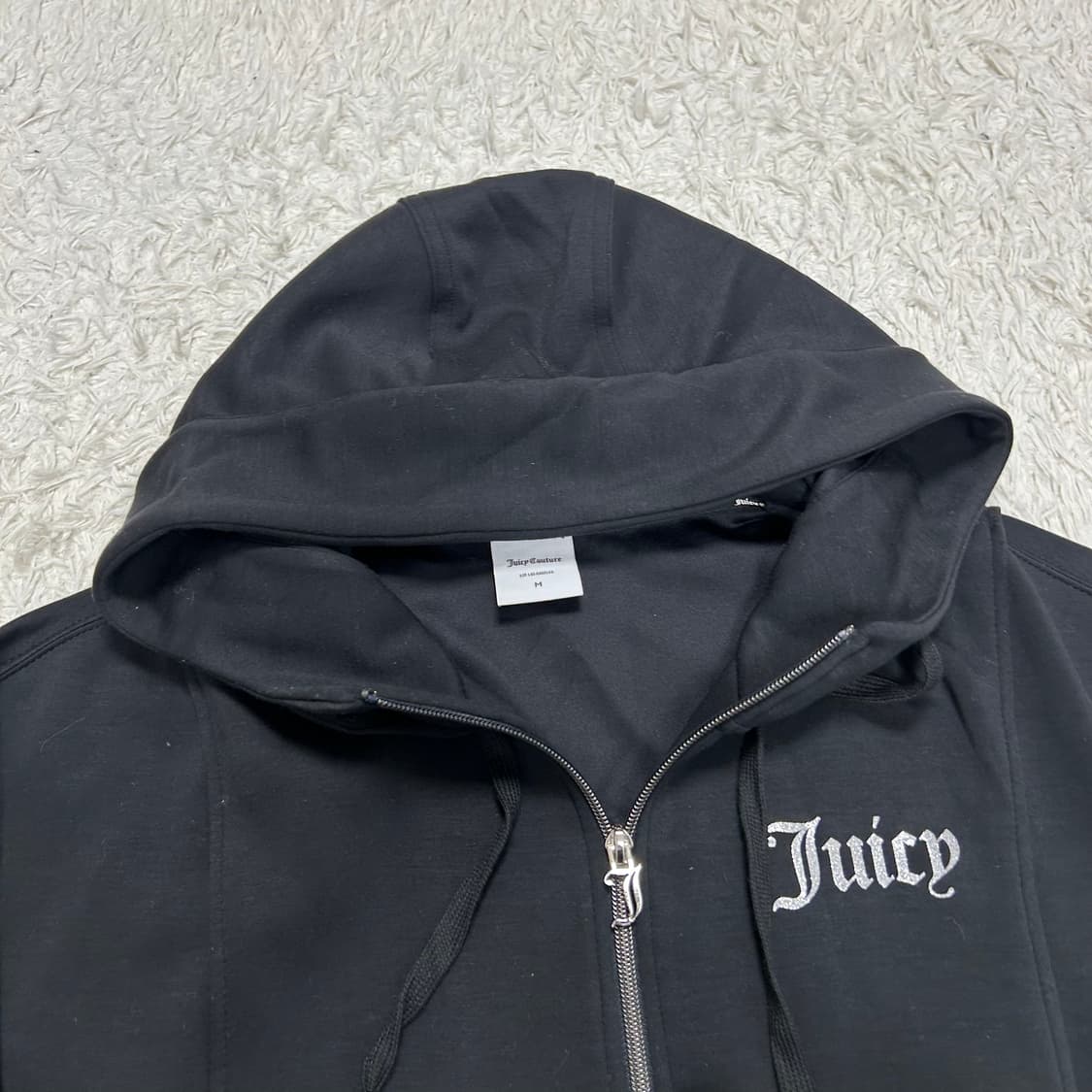 Juicy Couture Black Hood Zip-up 상품이미지6