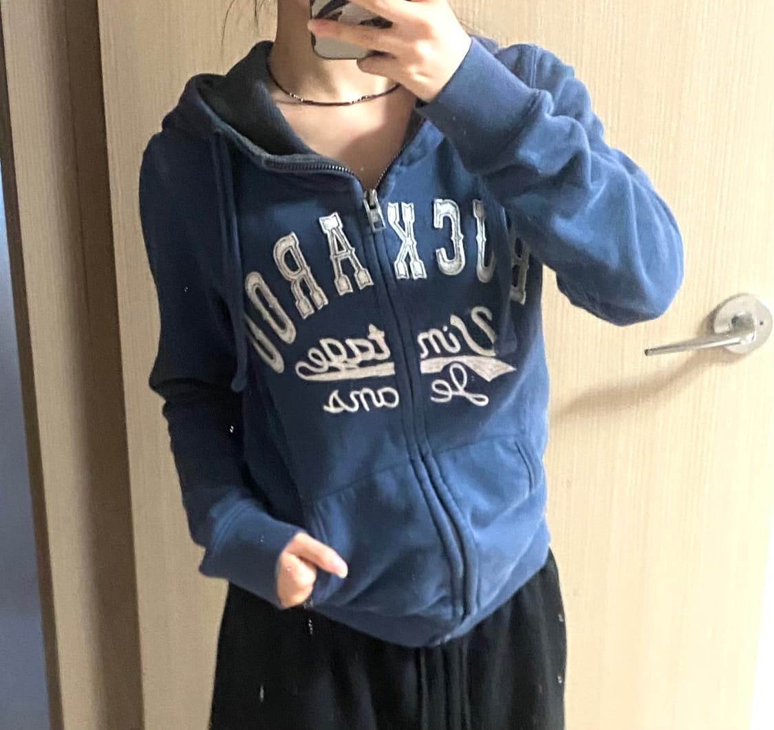 빈티지 버카루 후드집업 상품이미지1