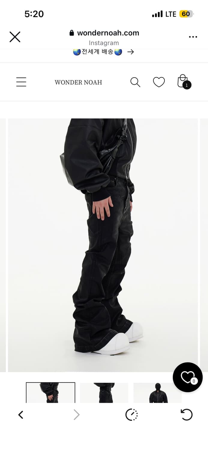 릭오웬스맛 바지 상품이미지4