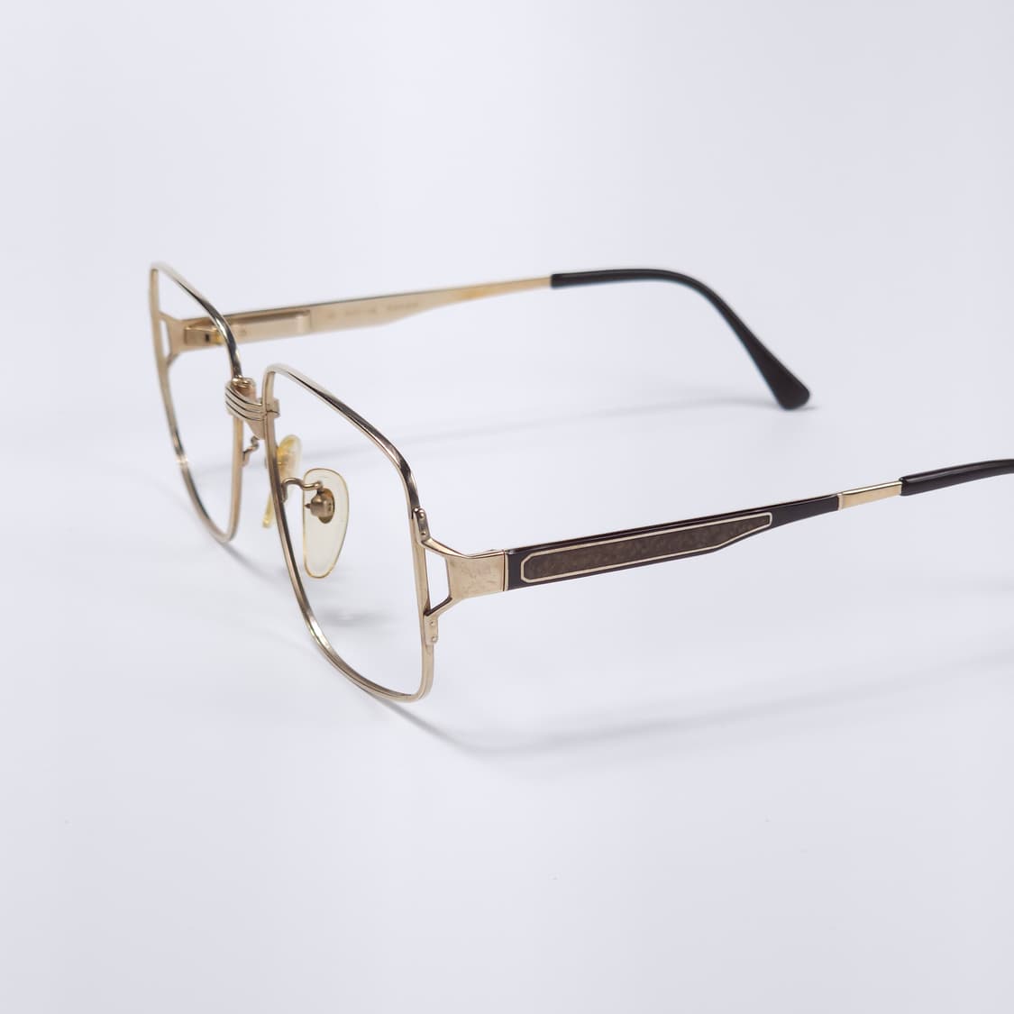 22K 도금 90년도 올드빈티지 안경 상품이미지1