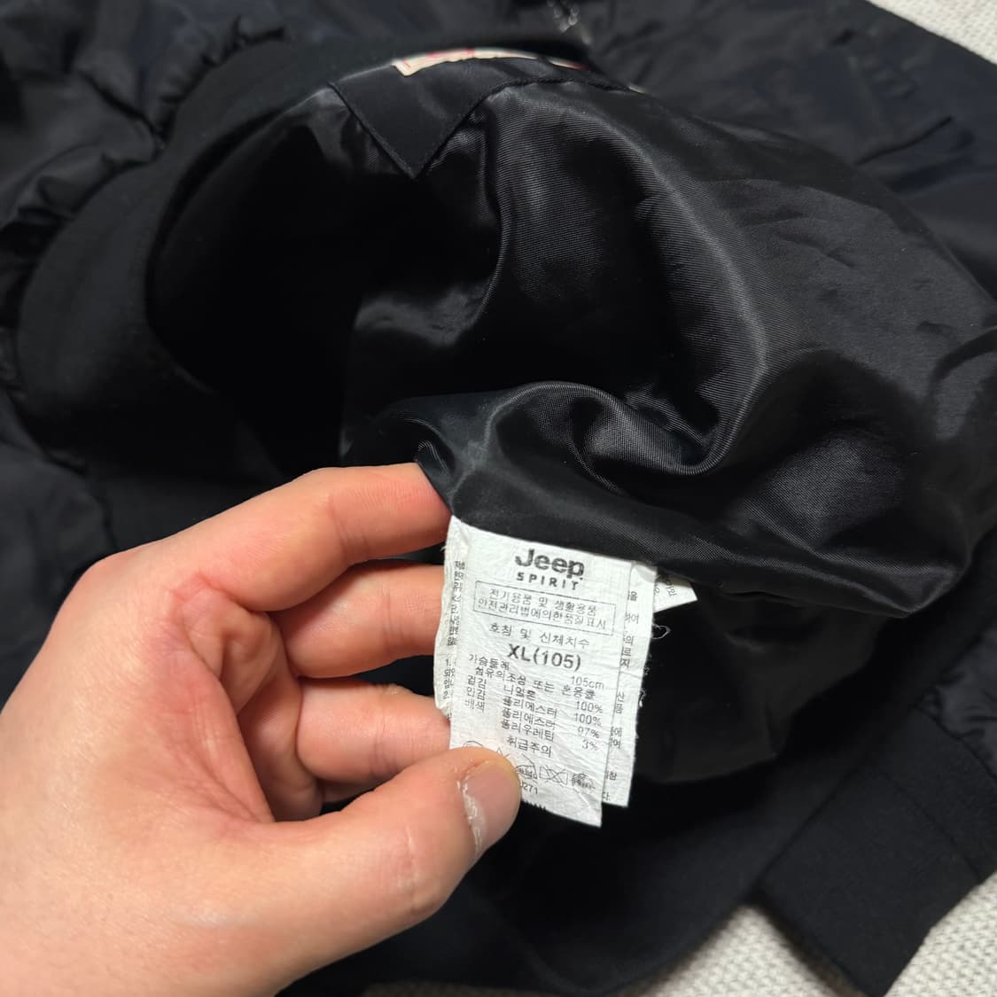 Jeep Spirit 지프 이글 패치 ma-1 자켓 상품이미지5